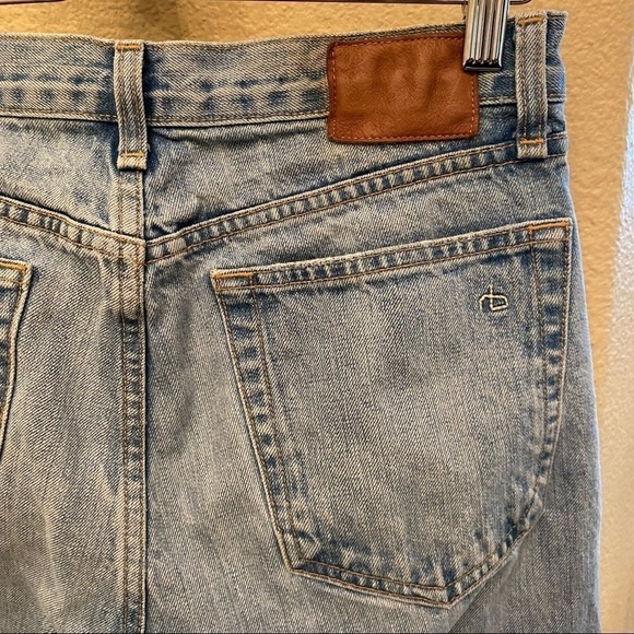 RAG & BONE Women Light Blue Buttoned Fly Jeans Size 26 - Picture 6 of 9